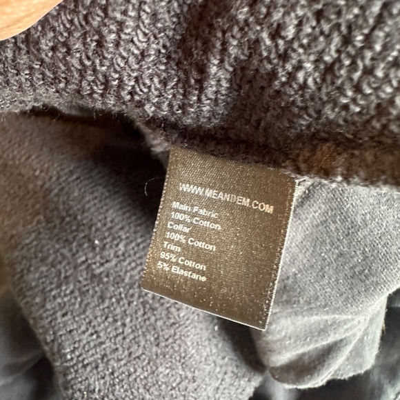 ME+EM Polo Collar Maxi Dress Long Sleeve Zip Front Cotton Terry |Size 12 - Picture 4 of 7